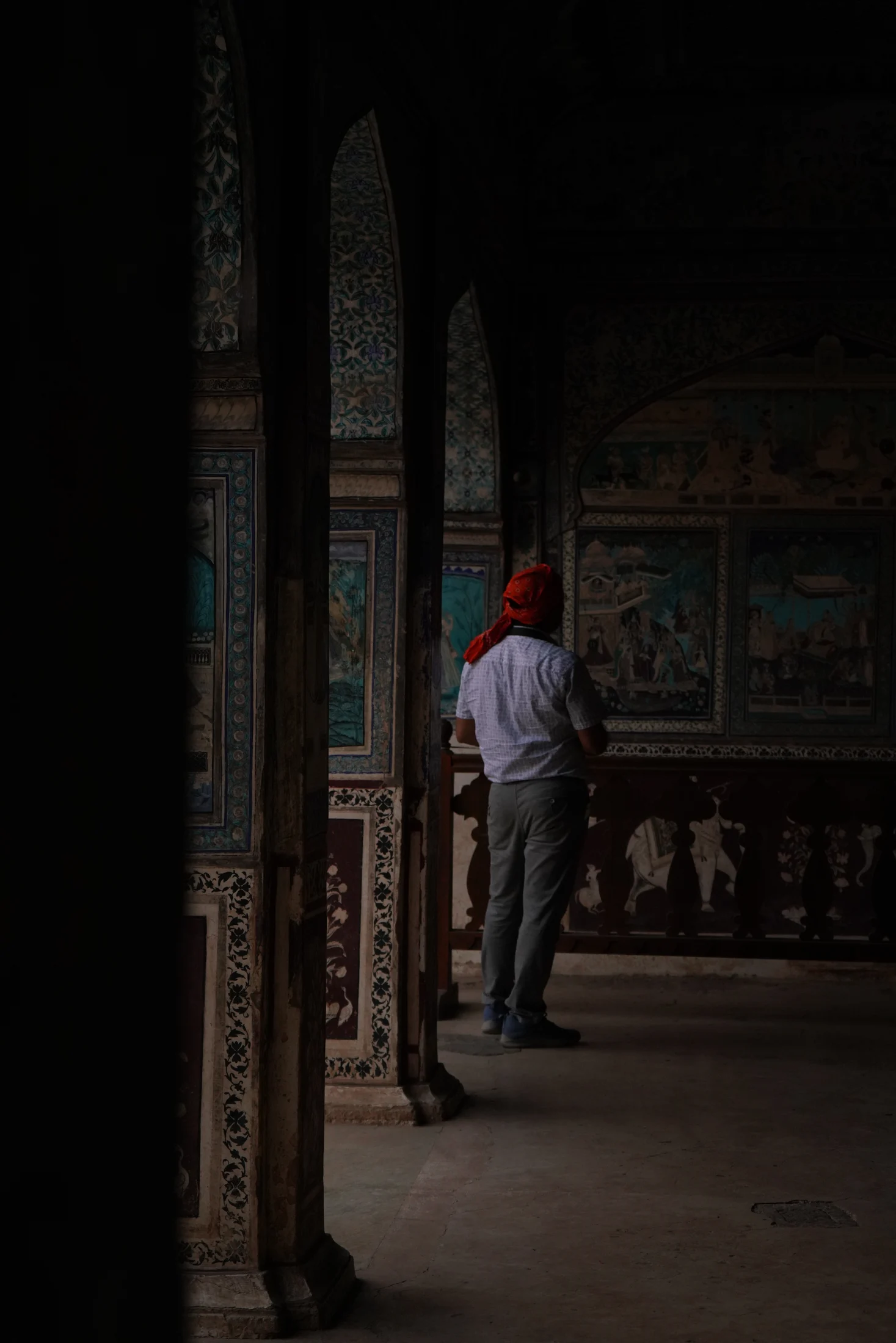 Chitrashala painted chamber at Bundi Palace