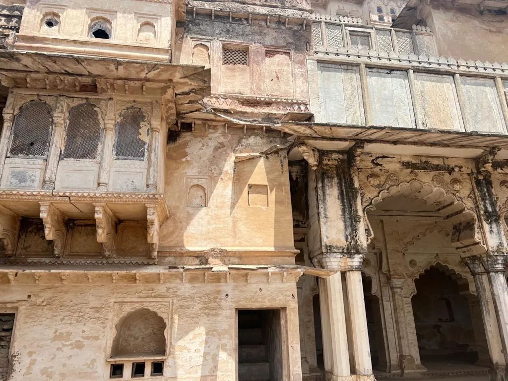 Bundi Palace restoration work 6