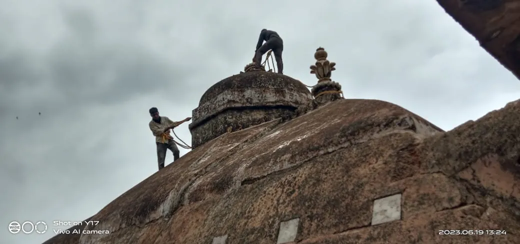 Bundi Palace restoration work 7