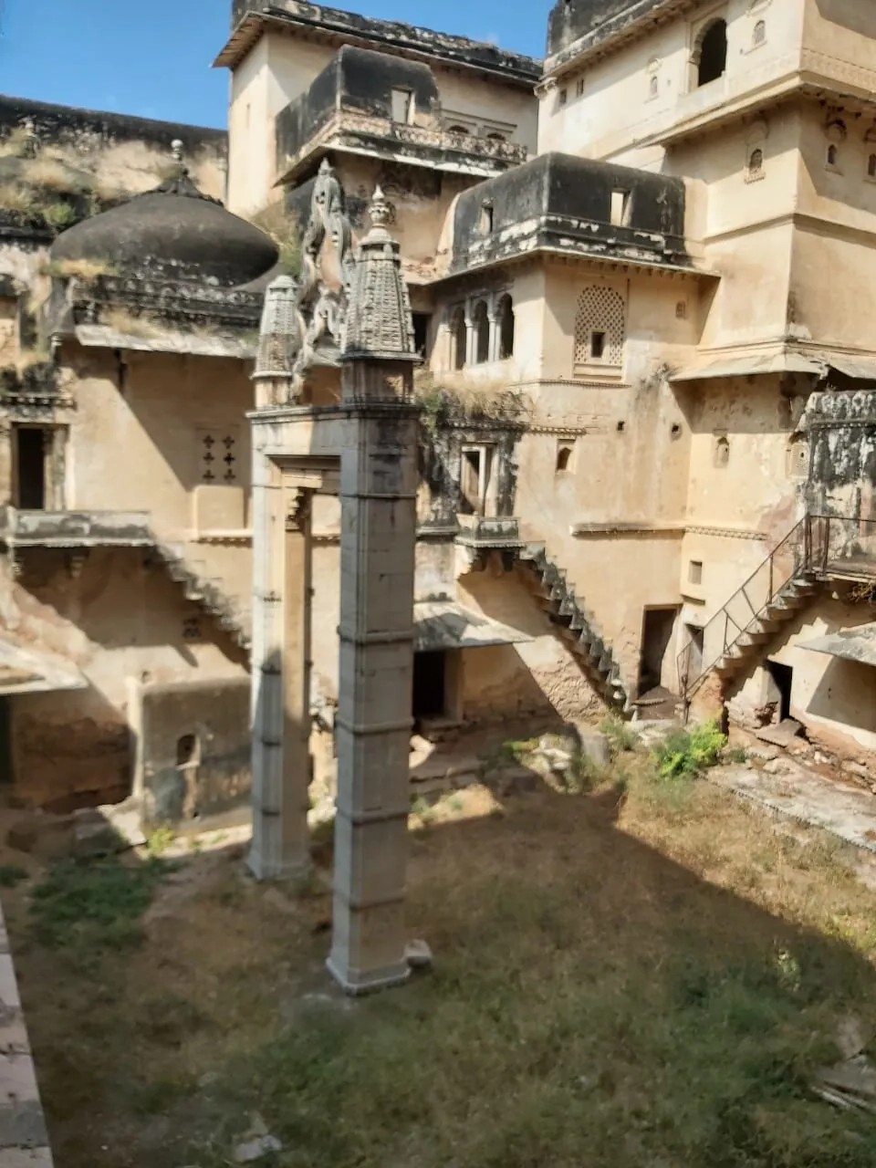 Bundi Palace restoration work 10