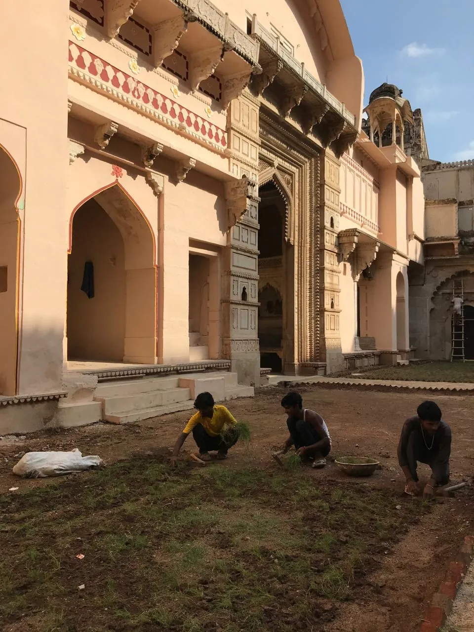 Bundi Palace restoration work 13