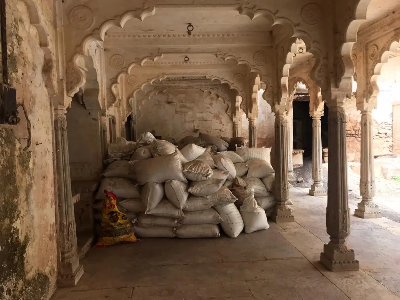Bundi Palace restoration work 17