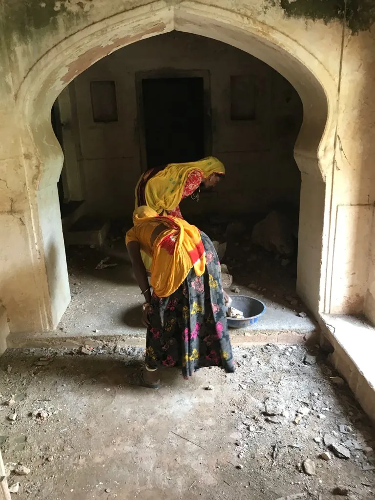 Bundi Palace restoration work 23
