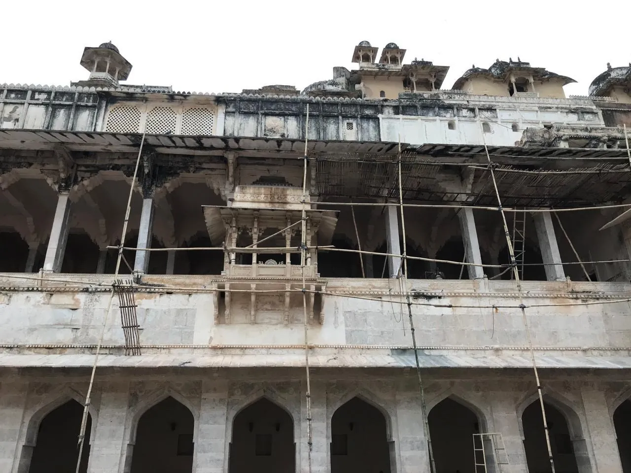 Bundi Palace restoration work 30